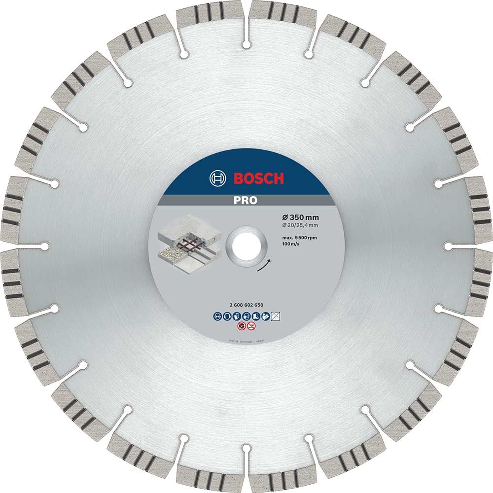 PRO Reinforced Concrete Diamond Cutting Disc 350mm
