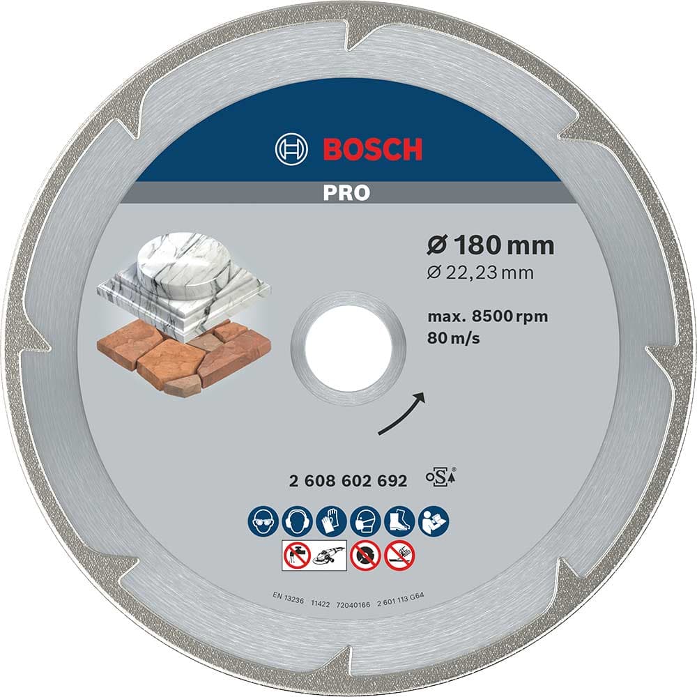 PRO Marble Diamond Cutting Disc 180mm