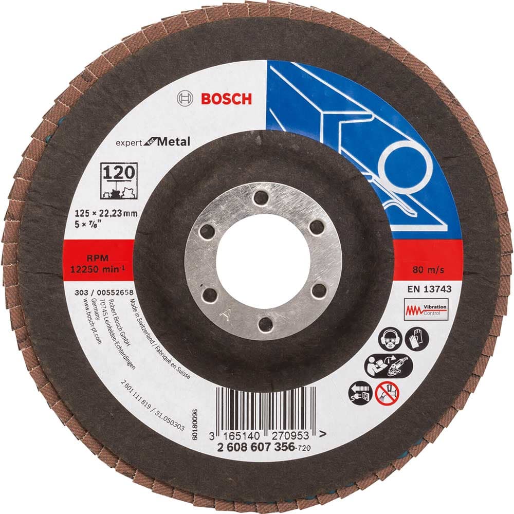 EXPERT X551 Metal Flap Disc 125mm Pack 1