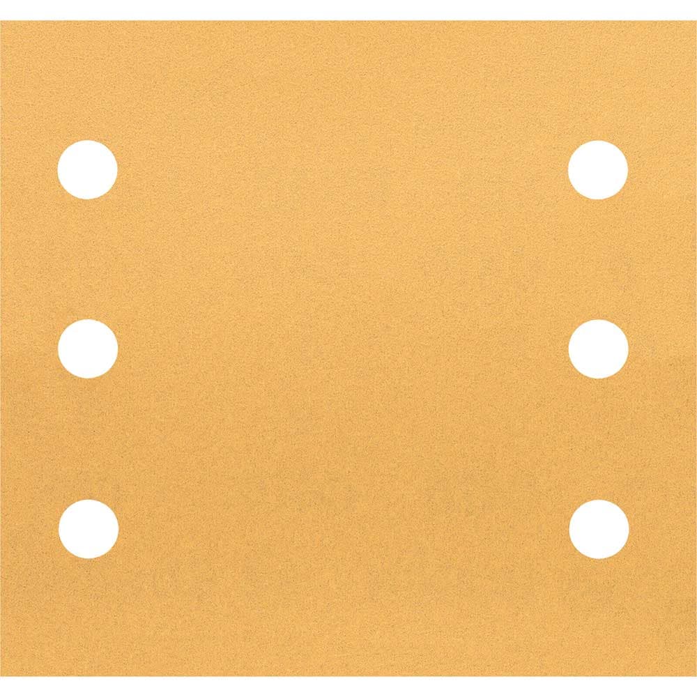 Punched Hook Loop Sanding Sheets 115mm x 107mm Pack 10