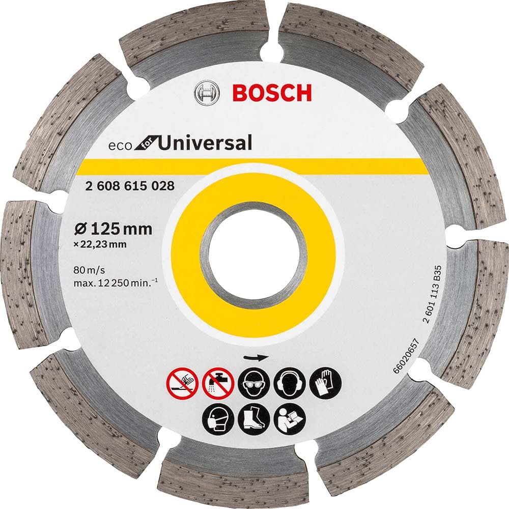 ECO Universal Segmented Diamond Cutting Disc 125mm 2mm 22mm