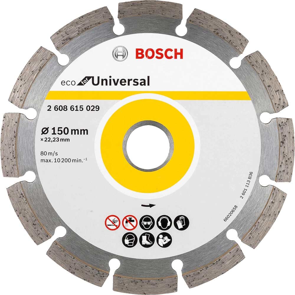 ECO Universal Segmented Diamond Cutting Disc Pack 10 150mm 2.1mm 22mm