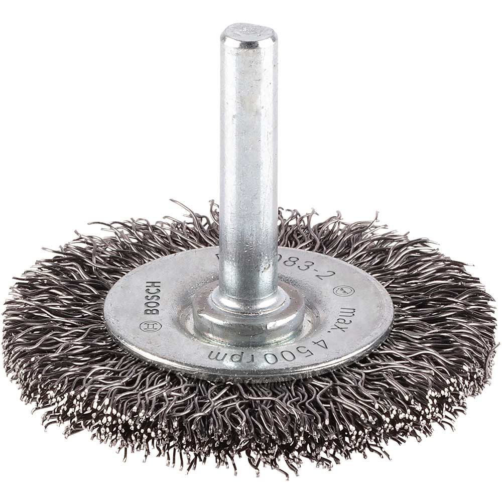 PRO 0.3mm Crimped Steel Wire Wheel Brush 50mm 6mm Shank