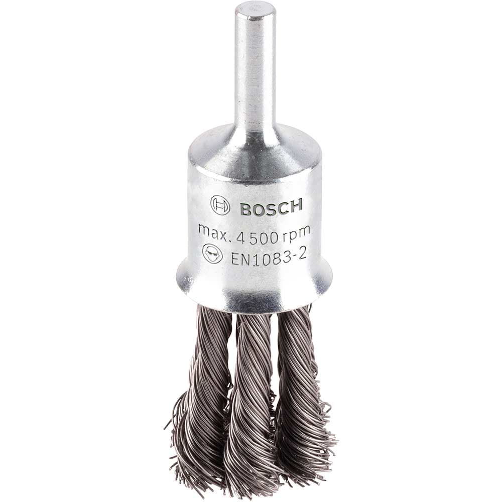 PRO 0.35mm Knotted Steel Wire Pencil Brush 20mm 6mm Shank