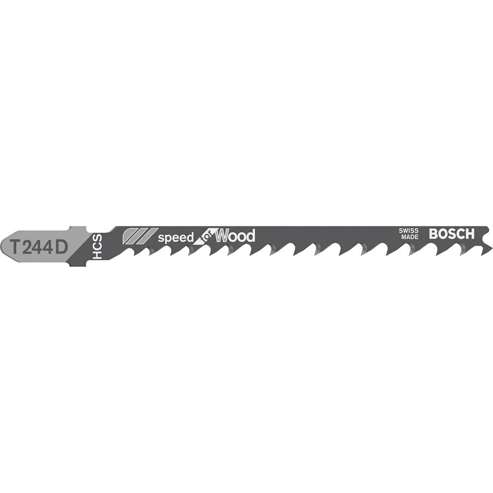 T244 D Wood Cutting Jigsaw Blades Pack 5