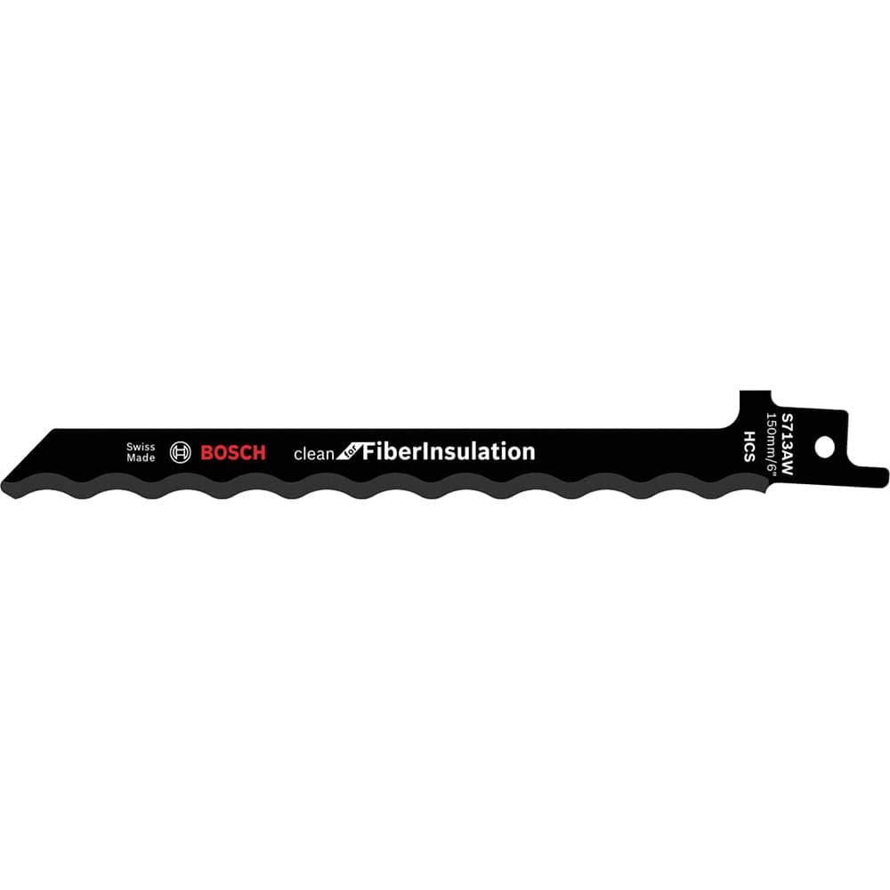 S713AW Fibre Insulation Cutting Reciprocating Saw Blades 150mm Pack 2