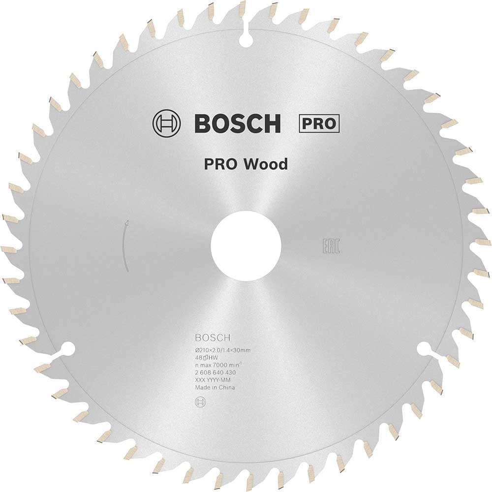 PRO Wood Cutting Mitre Saw Blade 210mm 48T 30mm