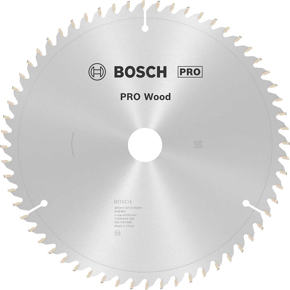 PRO Wood Cutting Mitre Saw Blade 254mm 60T 30mm