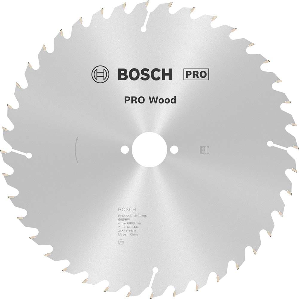 PRO Optiline Wood Cutting Mitre Saw Blade 254mm 60T 30mm