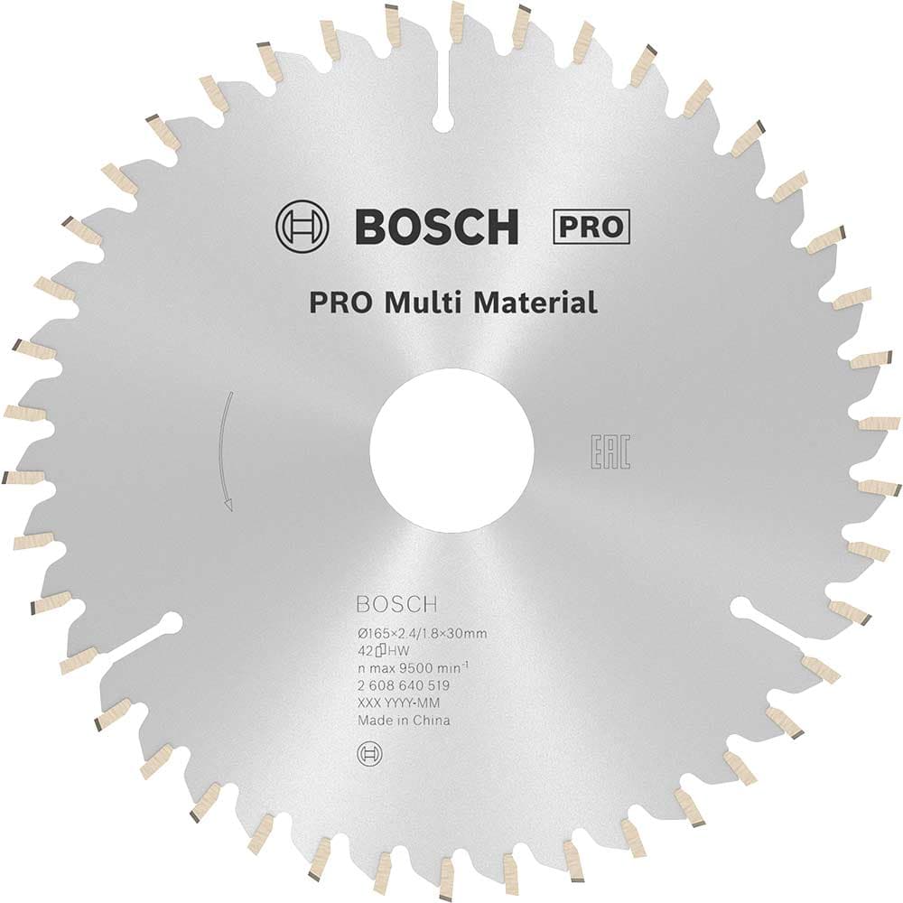 PRO Material Cutting Saw Blade 165mm 42T 30mm