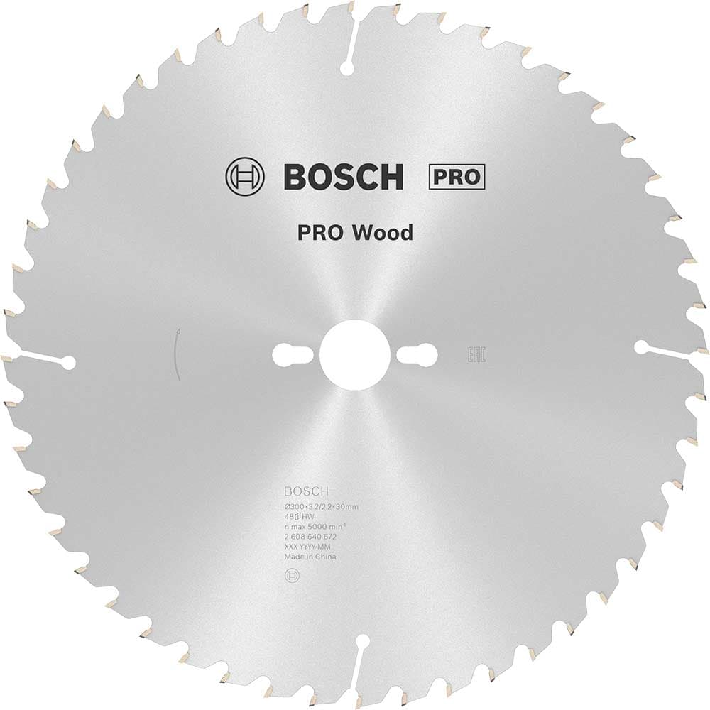 PRO Optiline Wood Cutting Table Saw Blade 300mm 48T 30mm
