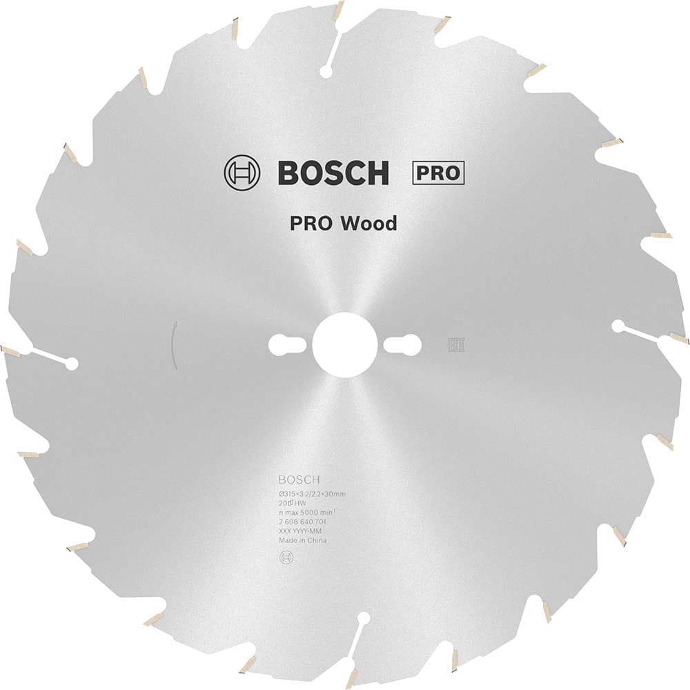 PRO Wood Cutting Table Saw Blade 315mm 20T 30mm