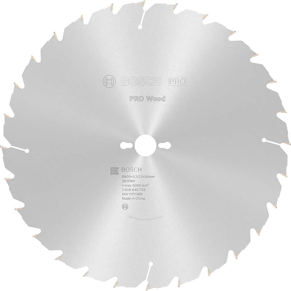 PRO Wood Cutting Table Saw Blade 400mm 28T 30mm