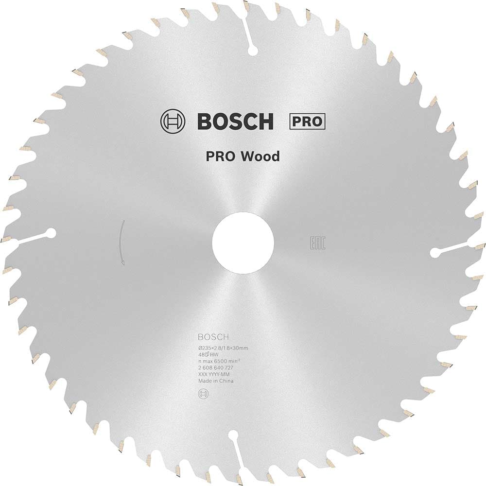 PRO Optiline Wood Cutting Saw Blade 235mm 48T 30mm