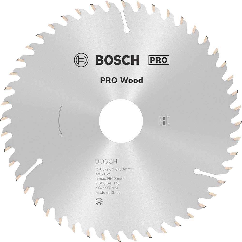 PRO Optiline Wood Cutting Saw Blade 165mm 48T 30mm