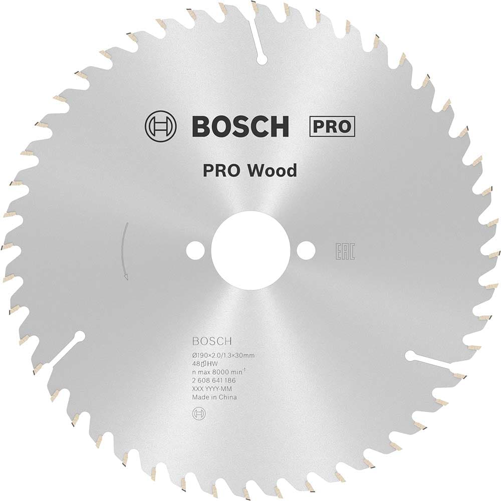 PRO Optiline Wood Cutting Saw Blade 184mm 48T 30mm