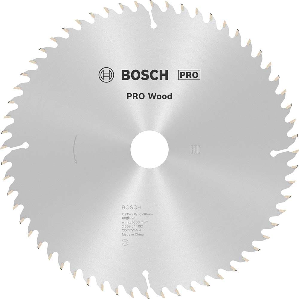 PRO Optiline Wood Cutting Saw Blade 235mm 60T 30mm