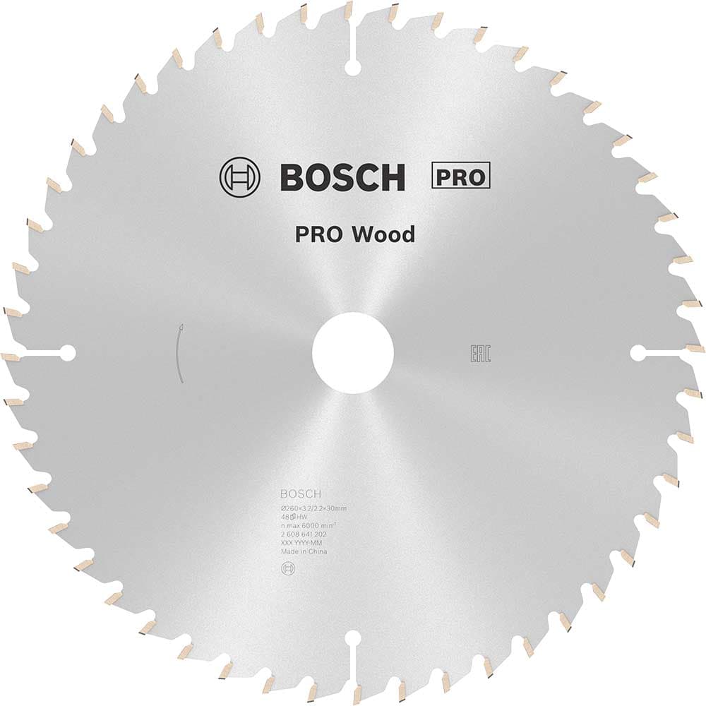 PRO Wood Cutting Mitre Saw Blade 260mm 48T 30mm