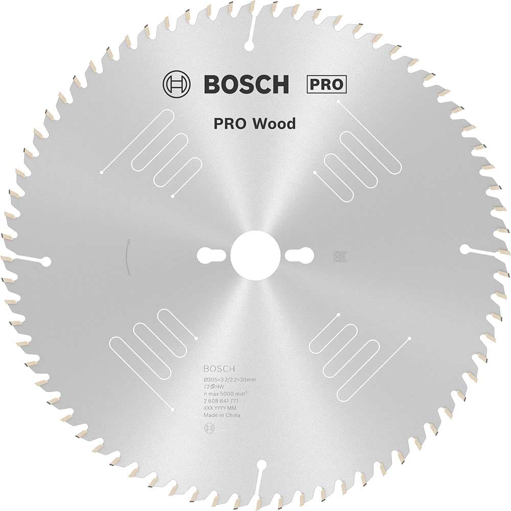 PRO Optiline Wood Cutting Table Saw Blade 305mm 72T 30mm