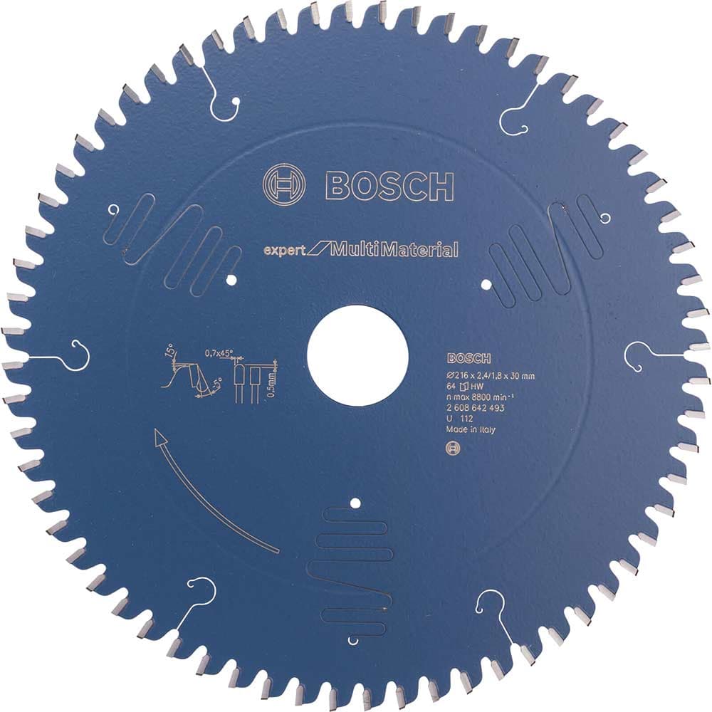 EXPERT Material Cutting Saw Blade 216mm 64T 30mm
