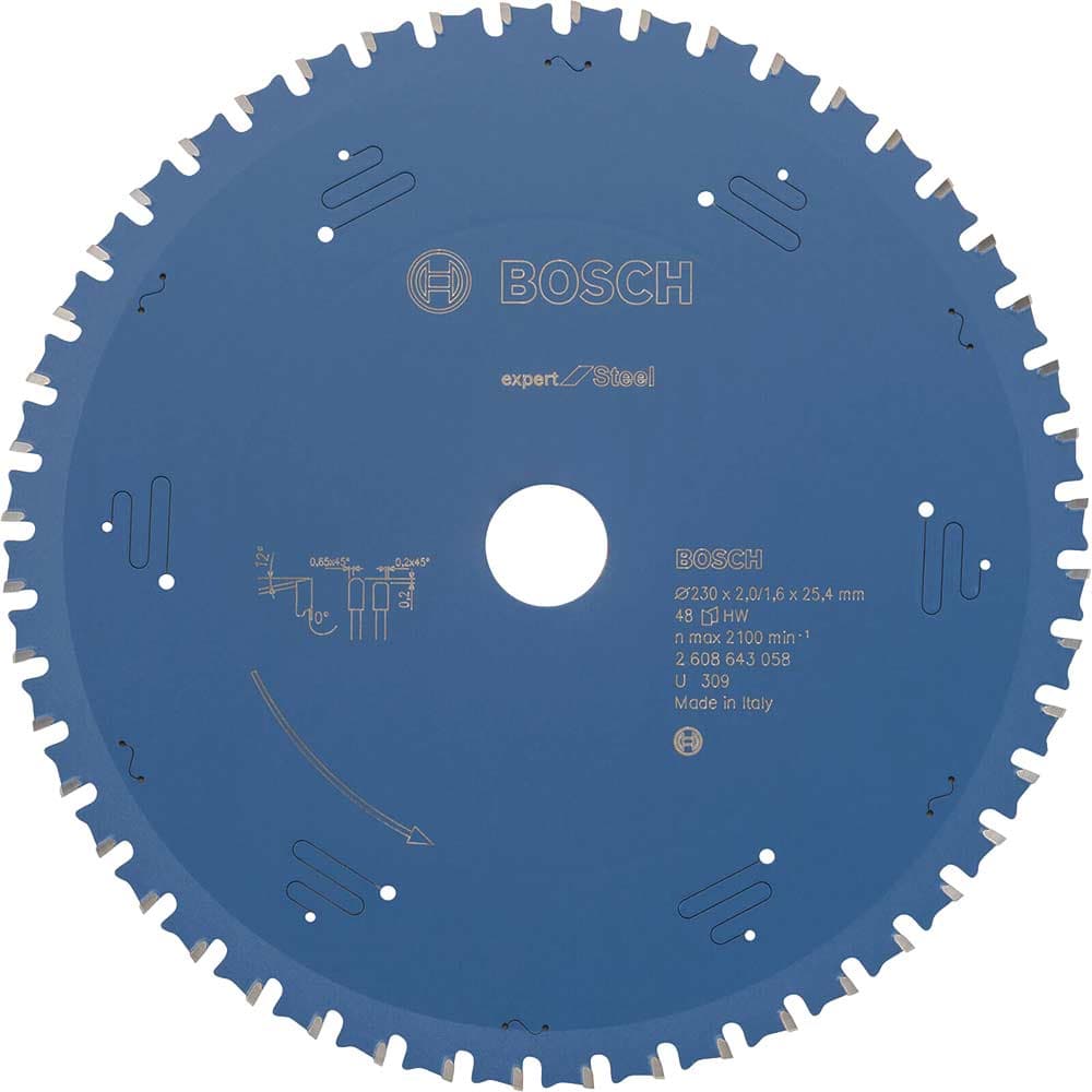 EXPERT Metal Steel Cutting Saw Blade 230mm 48T 25.4mm