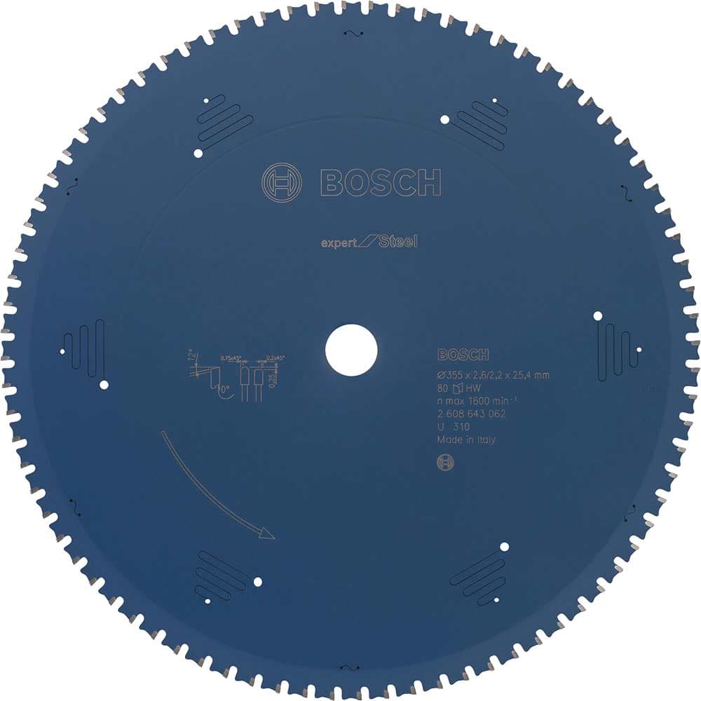 EXPERT Metal Steel Cutting Saw Blade 355mm 80T 25.4mm