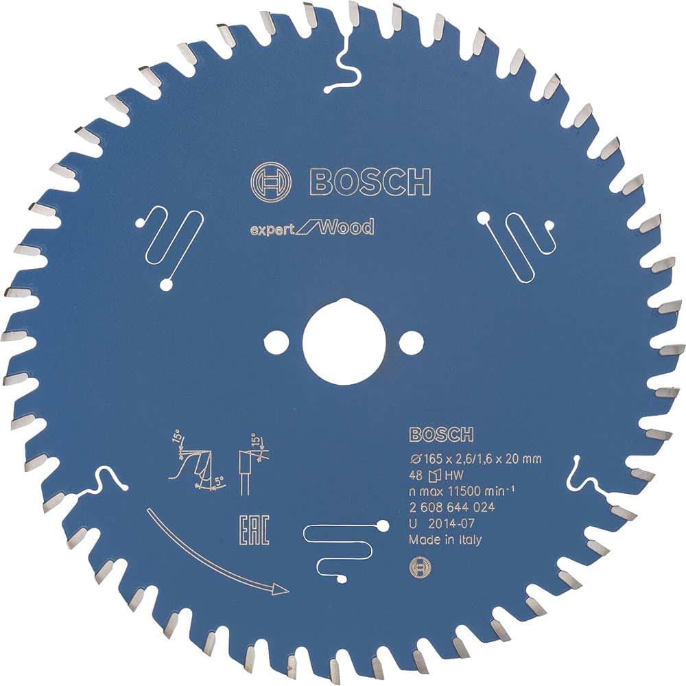 EXPERT Wood Cutting Saw Blade 165mm 48T 20mm