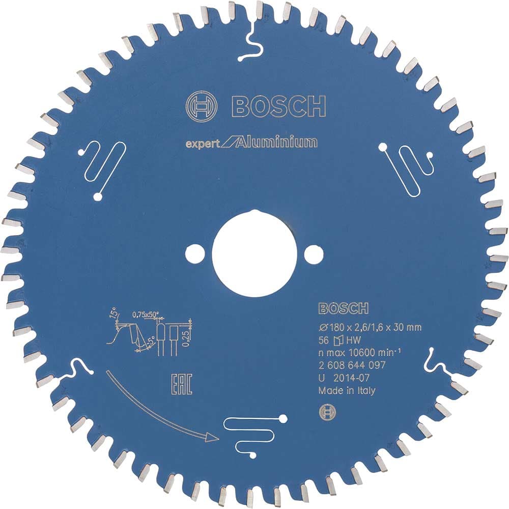 EXPERT Aluminium Cutting Saw Blade 180mm 56T 30mm