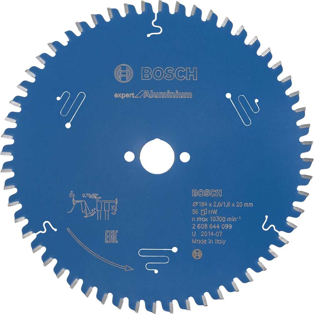 EXPERT Aluminium Cutting Saw Blade 184mm 56T 20mm