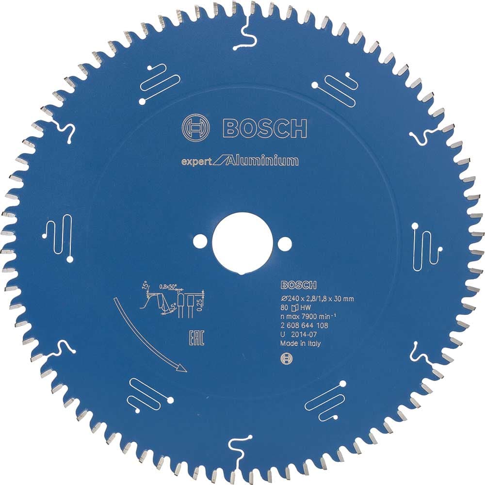 EXPERT Aluminium Cutting Saw Blade 240mm 80T 30mm