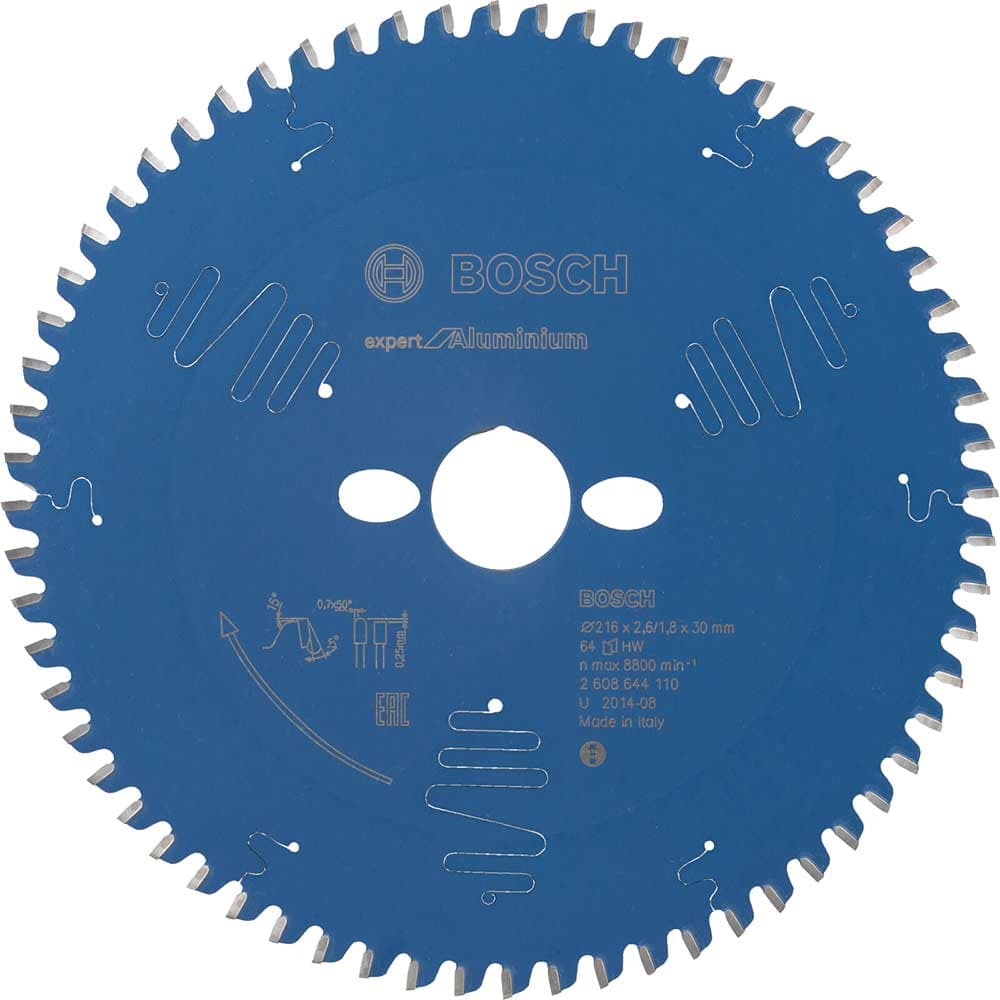 EXPERT Aluminium Cutting Saw Blade 216mm 64T 30mm