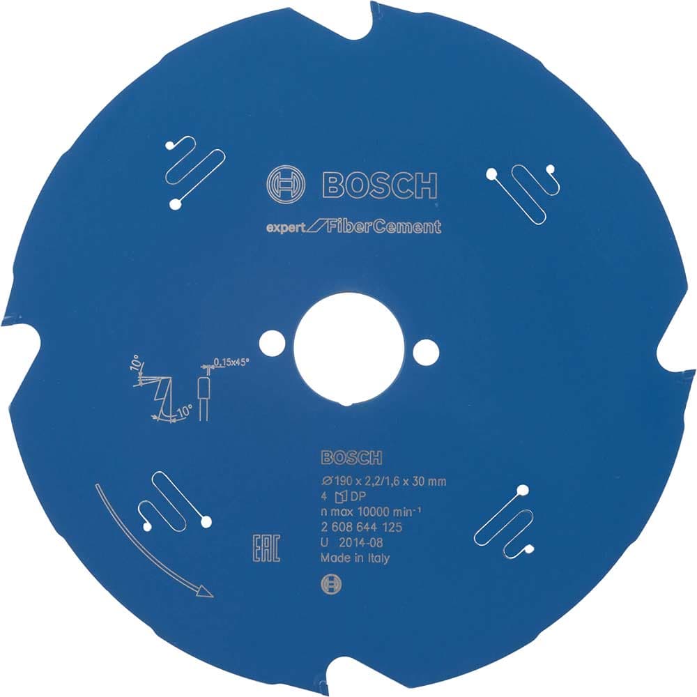 EXPERT Fiber Cement Cutting Saw Blade 190mm 4T 30mm