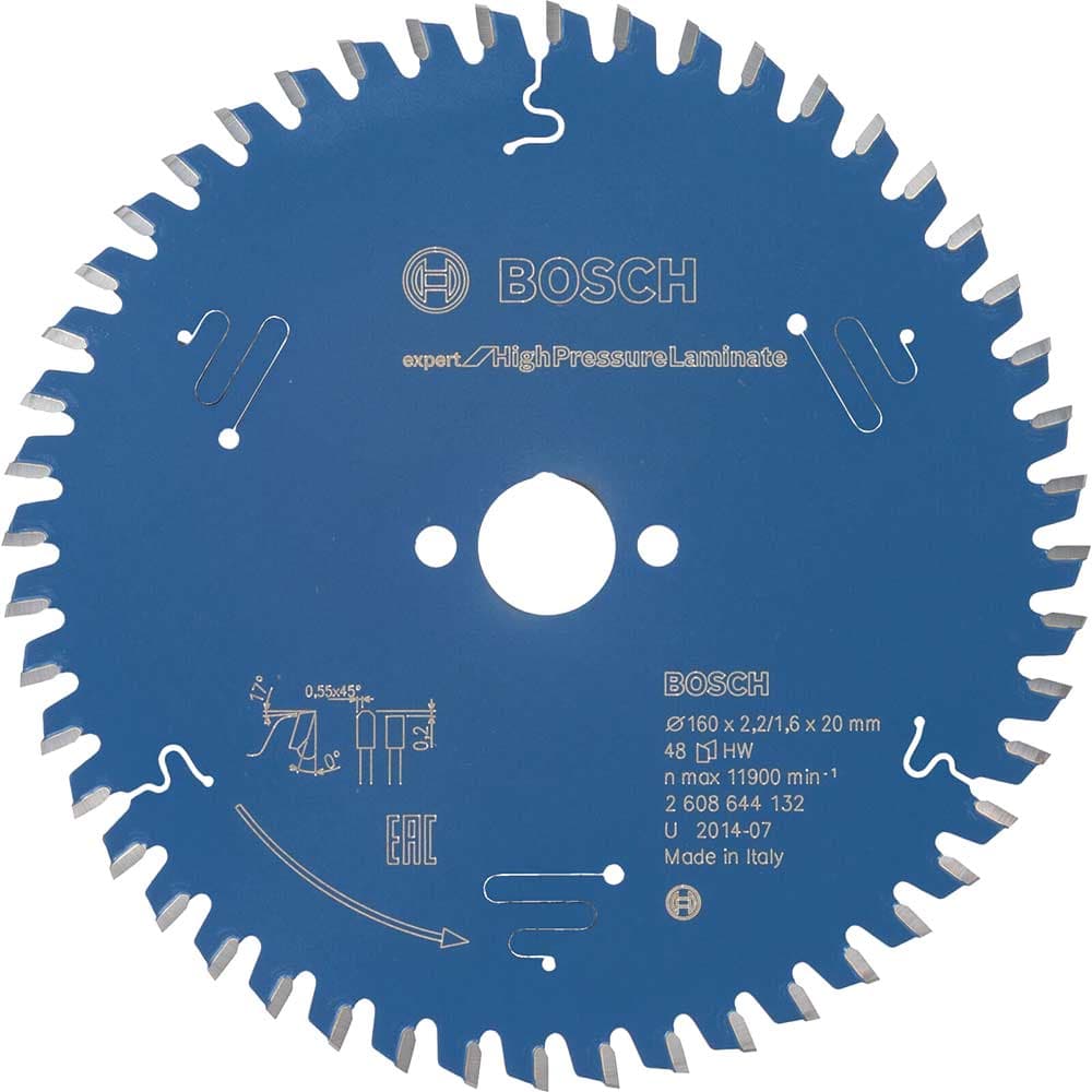 EXPERT High Pressure Laminate Cutting Saw Blade 160mm 48T 20mm