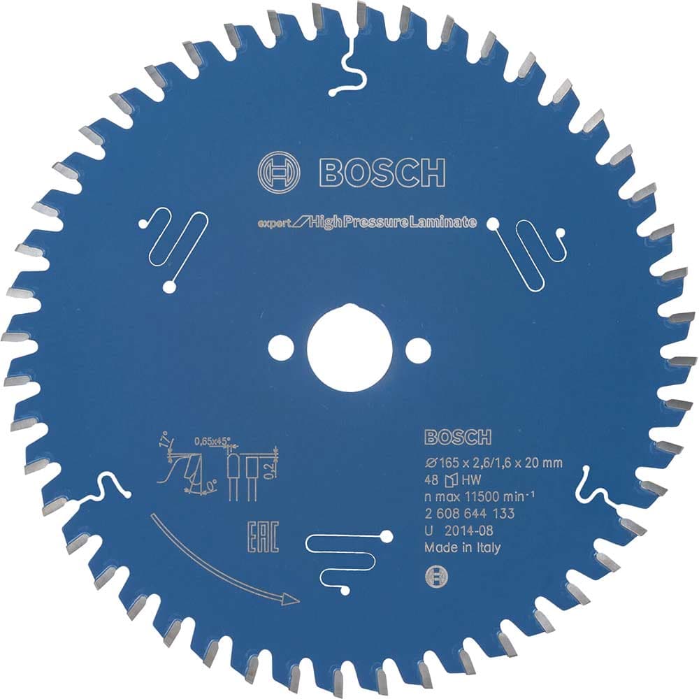 EXPERT High Pressure Laminate Cutting Saw Blade 165mm 48T 20mm