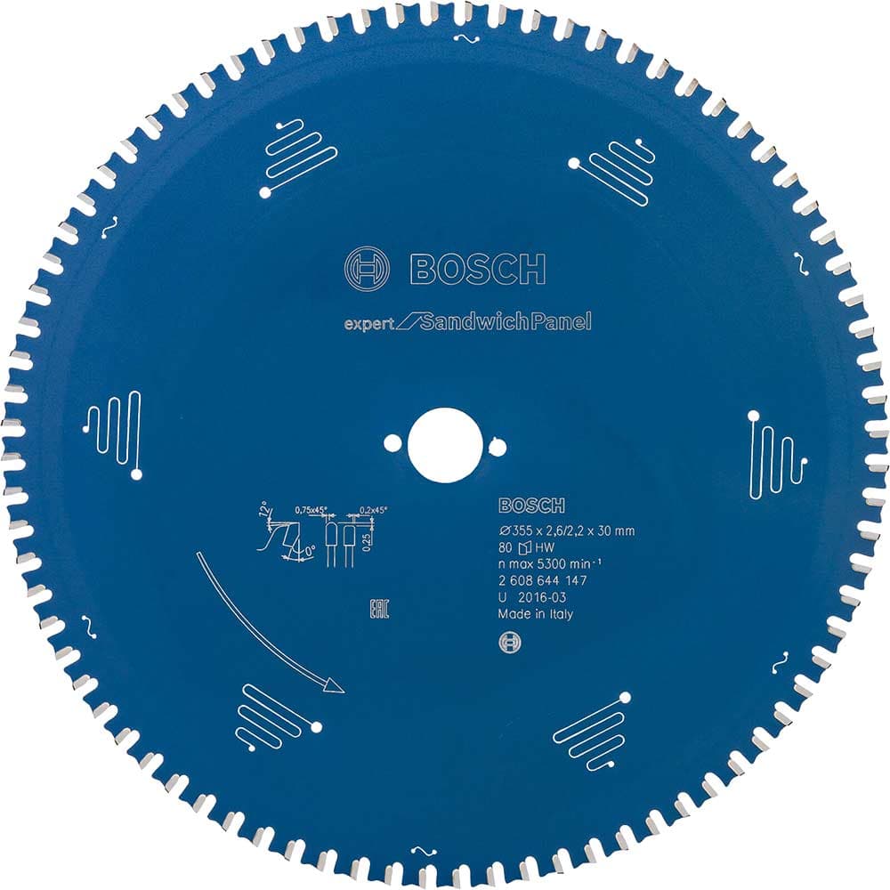 EXPERT Circular Saw Blade Sandwich Panel 355mm 80T 30mm