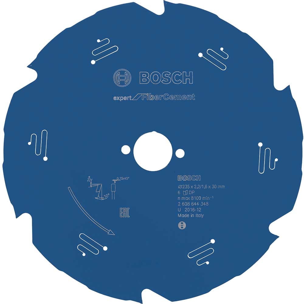 EXPERT Fiber Cement Cutting Saw Blade 235mm 6T 30mm
