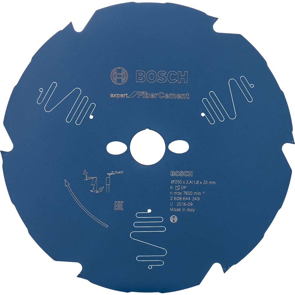 EXPERT Fiber Cement Cutting Saw Blade 250mm 6T 30mm