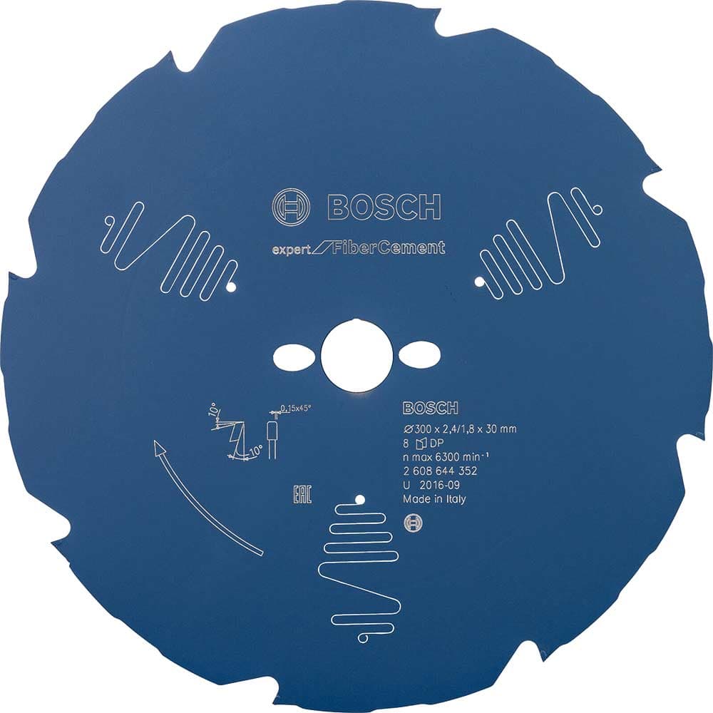 EXPERT Fiber Cement Cutting Saw Blade 300mm 8T 30mm