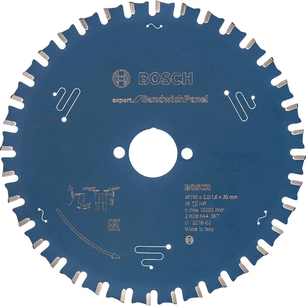 EXPERT Circular Saw Blade Sandwich Panel 190mm 36T 30mm