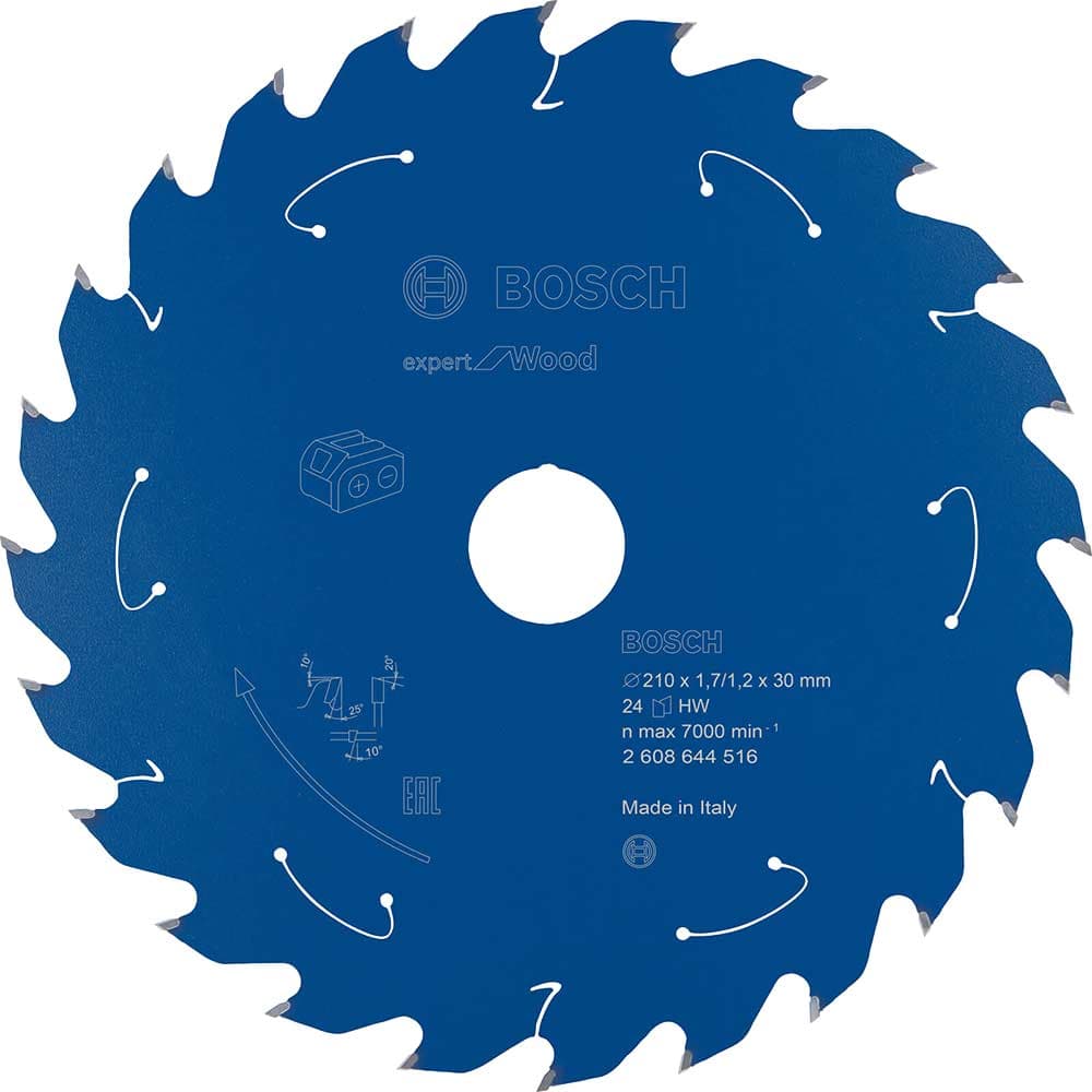 EXPERT Wood Cutting Table Saw Blade 210mm 24T 30mm