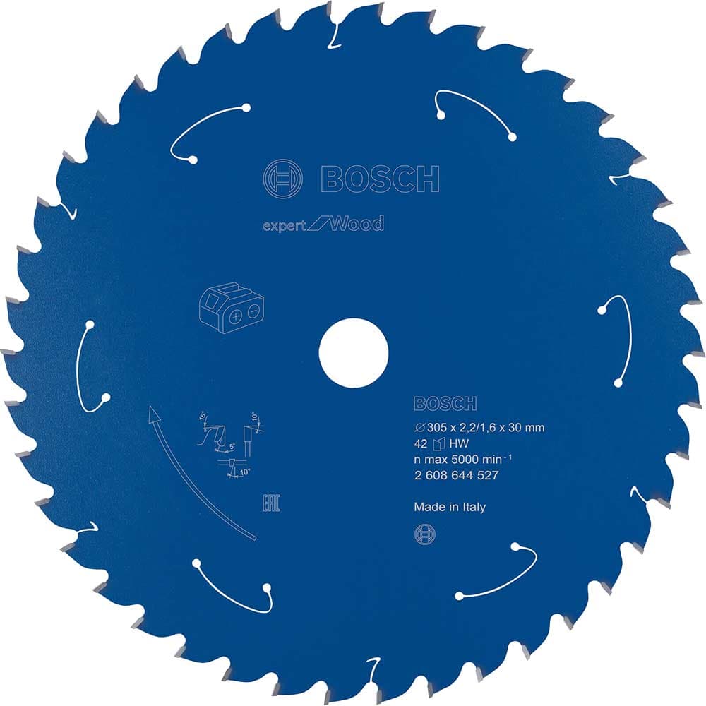 EXPERT Wood Cutting Cordless Mitre Saw Blade 305mm 42T 30mm