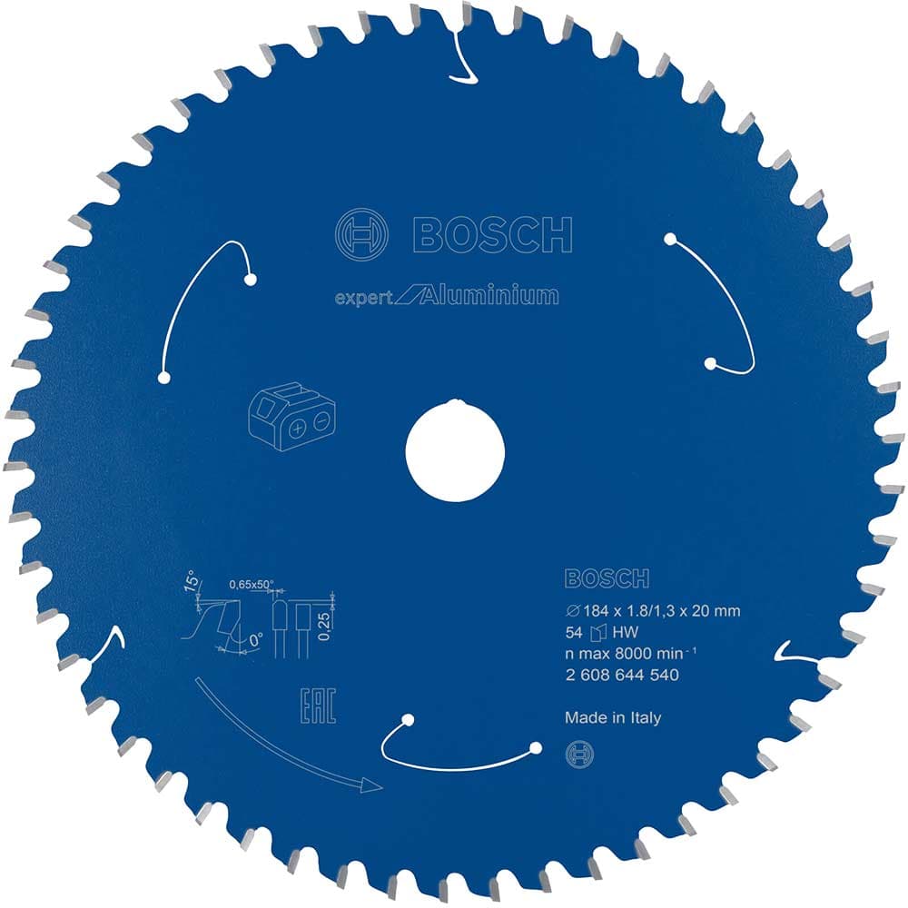 EXPERT Cordless Circular Saw Blade Aluminium 184mm 54T 20mm