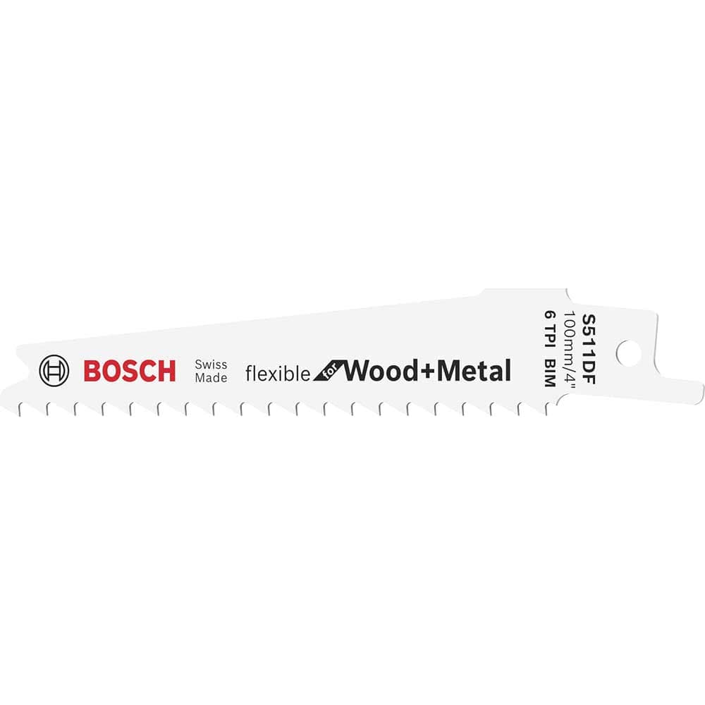 S511DF Flexible Wood Metal Cutting Reciprocating Sabre Saw Blades Pack 5