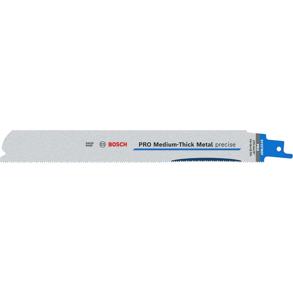 PRO S1137BEF Medium Thick Metal Reciprocating Saw Blades Pack 2