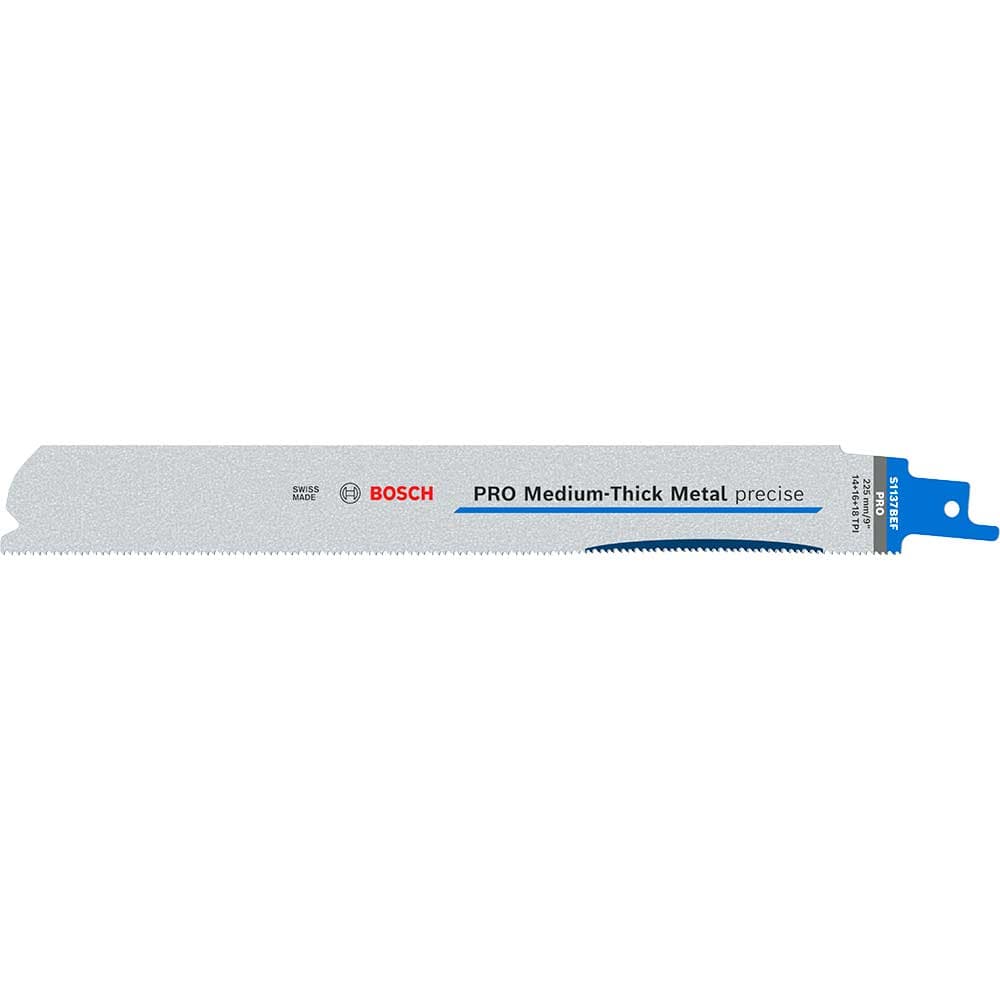 PRO S1137BEF Medium Thick Metal Reciprocating Saw Blades Pack 5