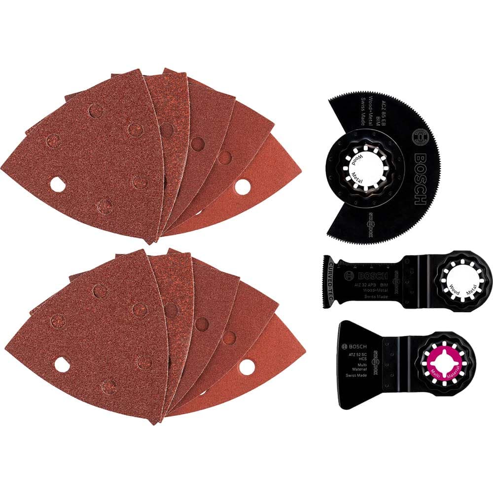 13 Piece Universal Starlock Oscillating Tool Accessory Set