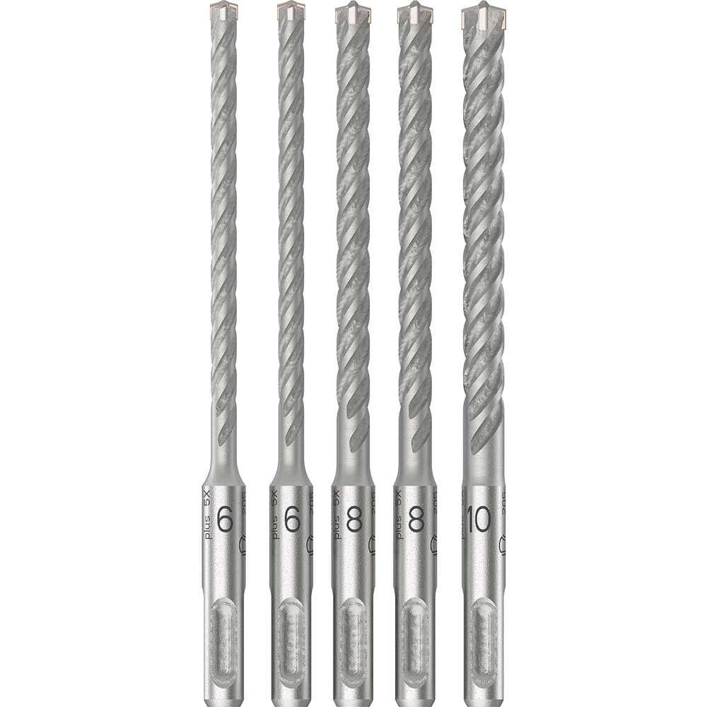 PRO 5 Piece SDS Plus 5X Drill Bit Set