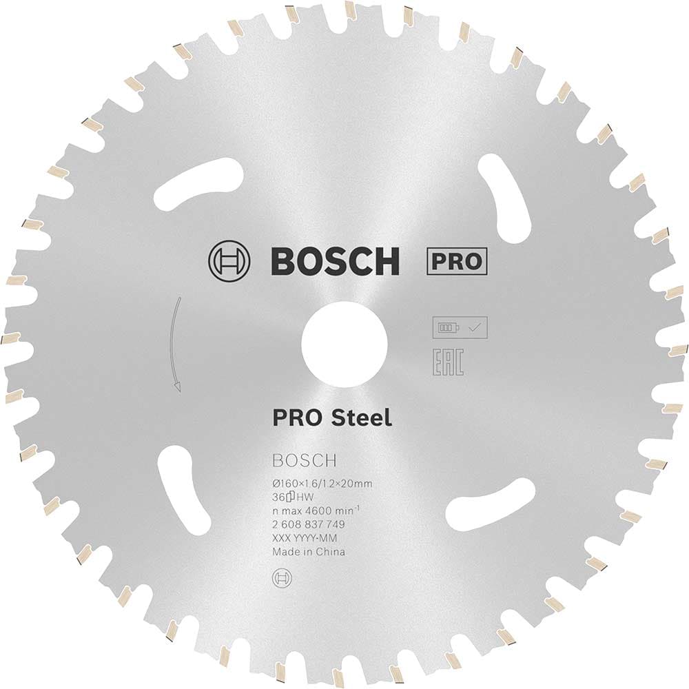 PRO Cordless Circular Saw Blade Steel 160mm 36T 20mm