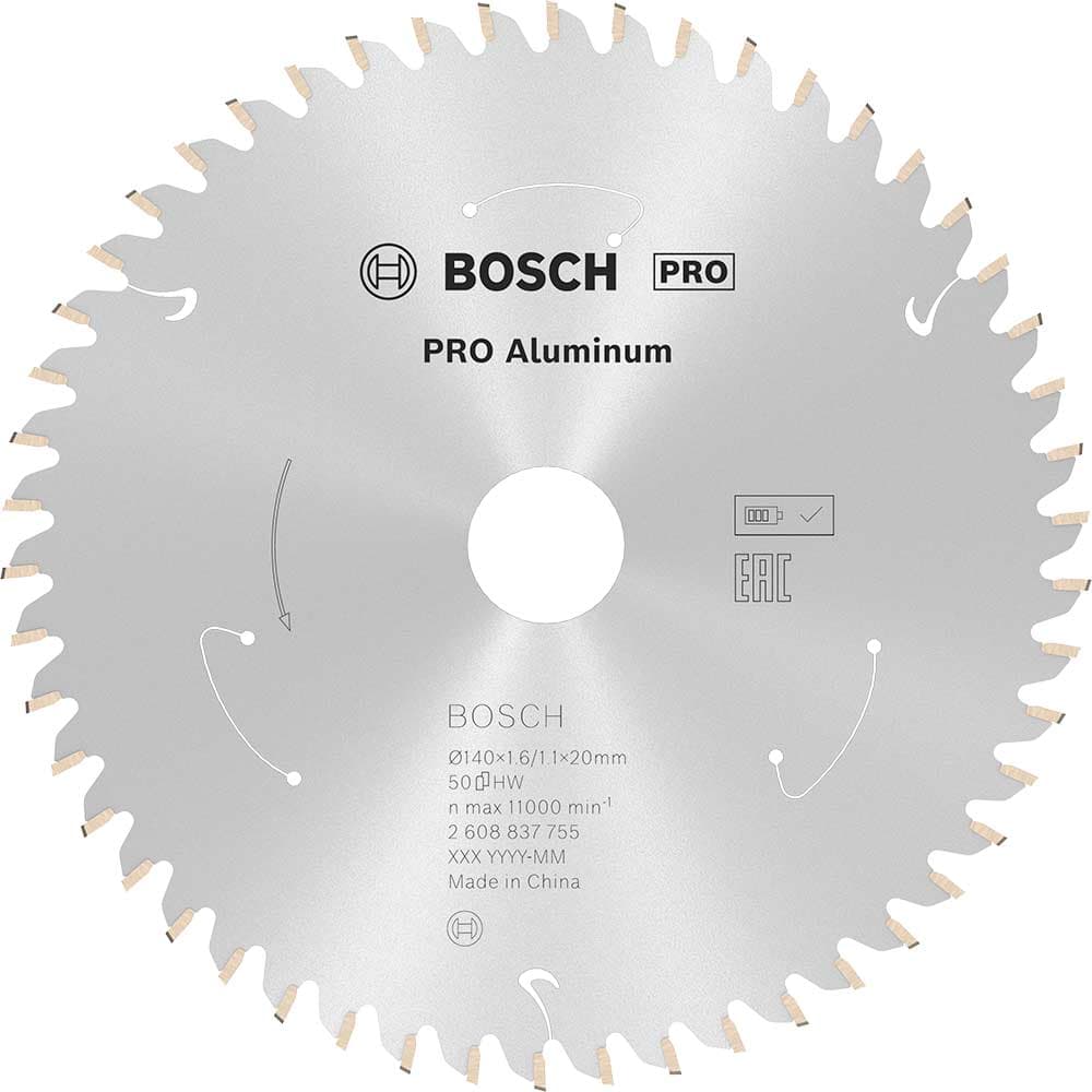 PRO Cordless Circular Saw Blade Aluminium 140mm 50T 20mm