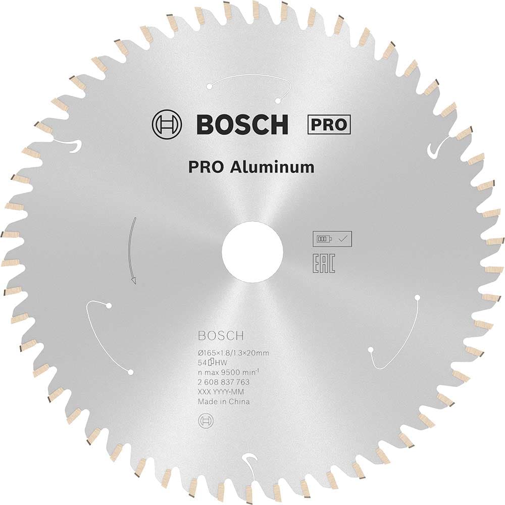 PRO Cordless Circular Saw Blade Aluminium 165mm 54T 20mm